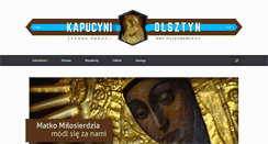 Desktop Screenshot of olsztyn.kapucyni.eu