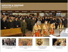 Tablet Screenshot of gorzow.kapucyni.eu