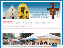 Tablet Screenshot of olszanica.kapucyni.pl